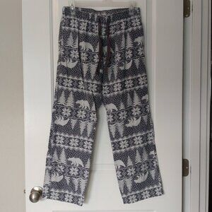 Old Navy Gray Polar Bear Pajama Pants Size S